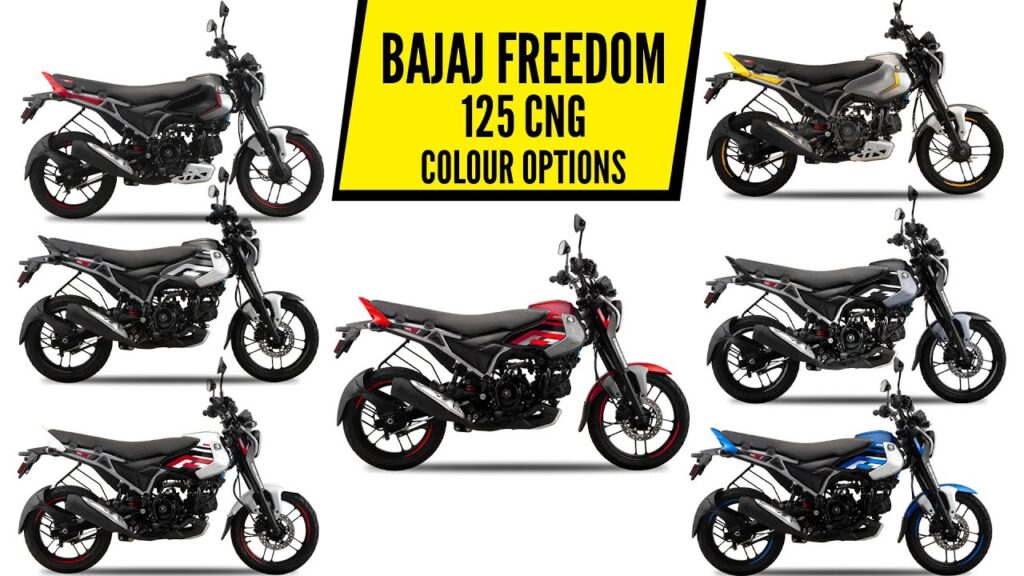 Bajaj Freedom Color Options